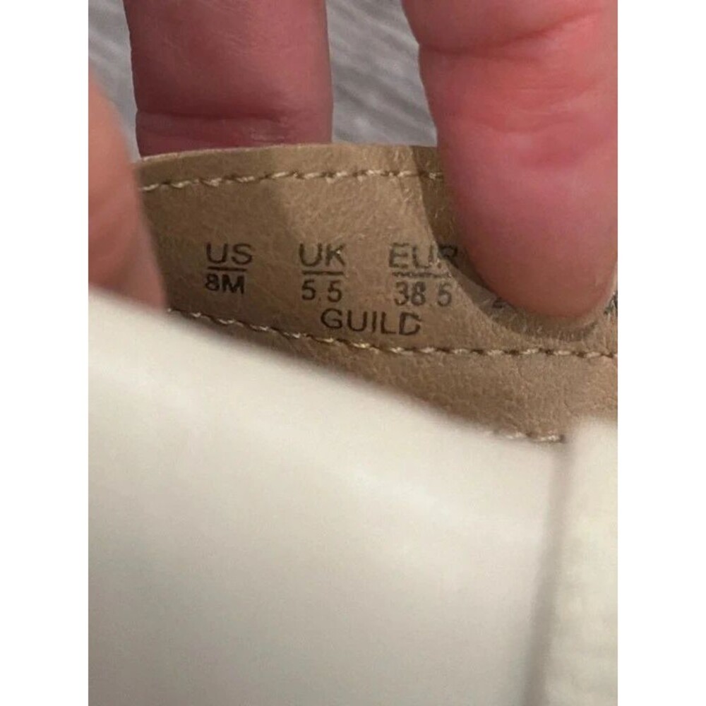 Life stride Guild size 8 FLEX  sole cream ankle booties buckle - Picture 3 of 11